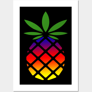 Pineapple Fruit Posters and Art